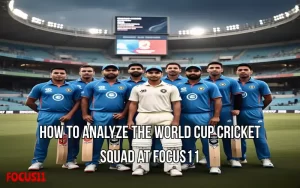 World Cup Cricket Squad